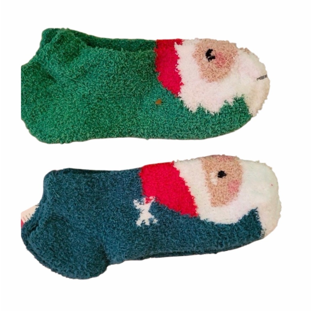 SAME DAY SHIP: TWO Pair of Brand New Christmas Socks